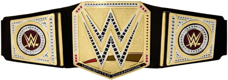 Action figure Mattel WWE Cintura Undisputed Universal Championship, lunga 91+ cm e regolabile -HYJ35 Mattel WWE Cintura Undisputed Universal Championship, lunga 91+ cm e regolabile -HYJ35