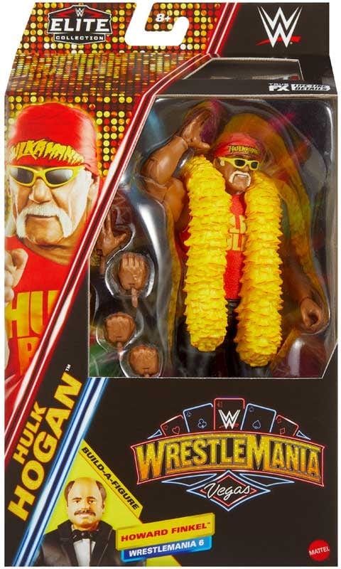 Action figure WWE Wrestlemania action figure Hulk Hogan Elite Collection WWE Wrestlemania action figure Hulk Hogan Elite Collection