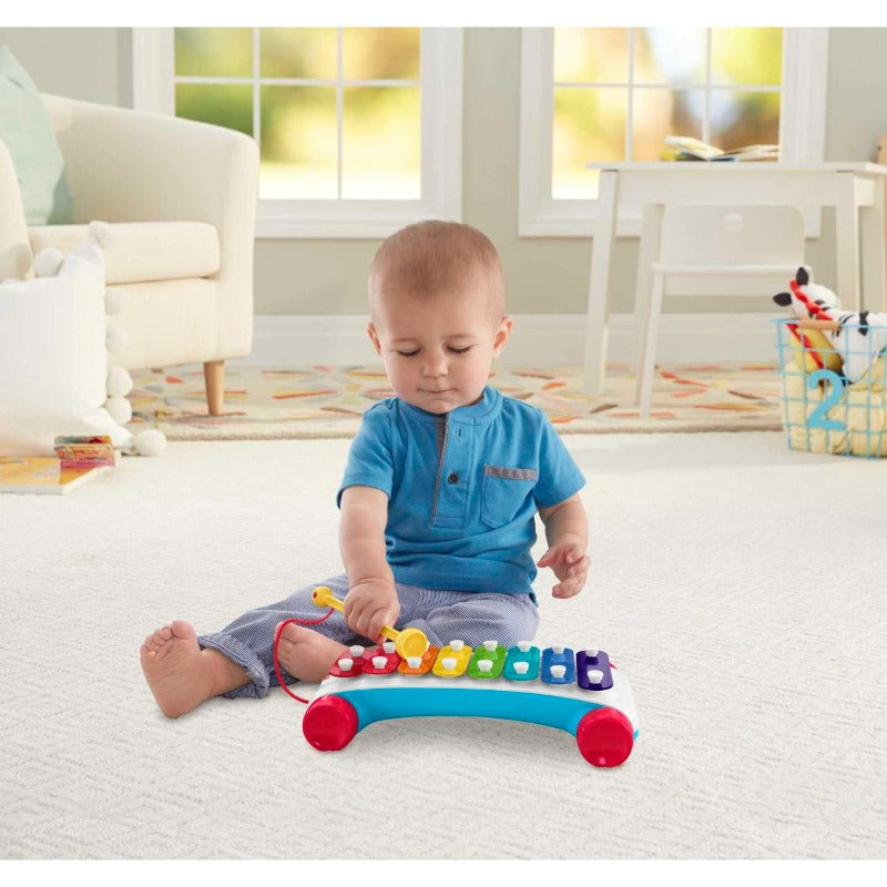 Giocattoli Infanzia Fisher Price Xilofono con Ruote Fisher Price Xilofono con Ruote - The Toys Store