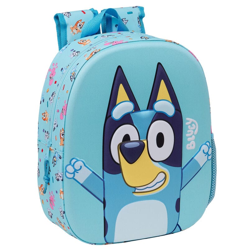 Zaini Zaino Asilo Bluey 3D ideale per l'Asilo e il Tempo Libero