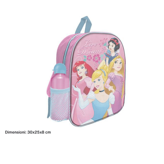 Zaini Zaino Asilo Personaggi Disney + Borraccia in Alluminio Zaino Asilo Personaggi Disney + Borraccia in Alluminio