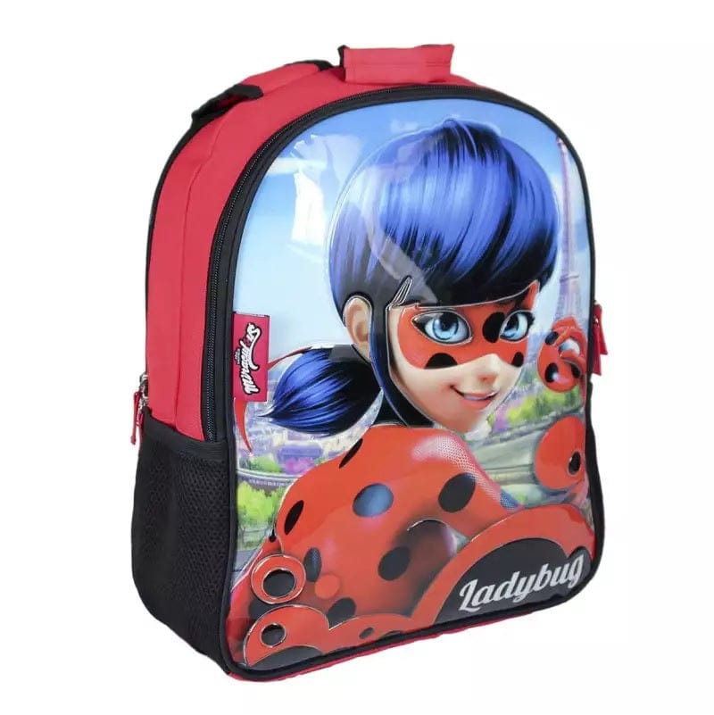 Zaino Zaino Scuola Miraculous Ladybug da 41cm Reversibile Zaino Scuola Elementare Miraculous Ladybug