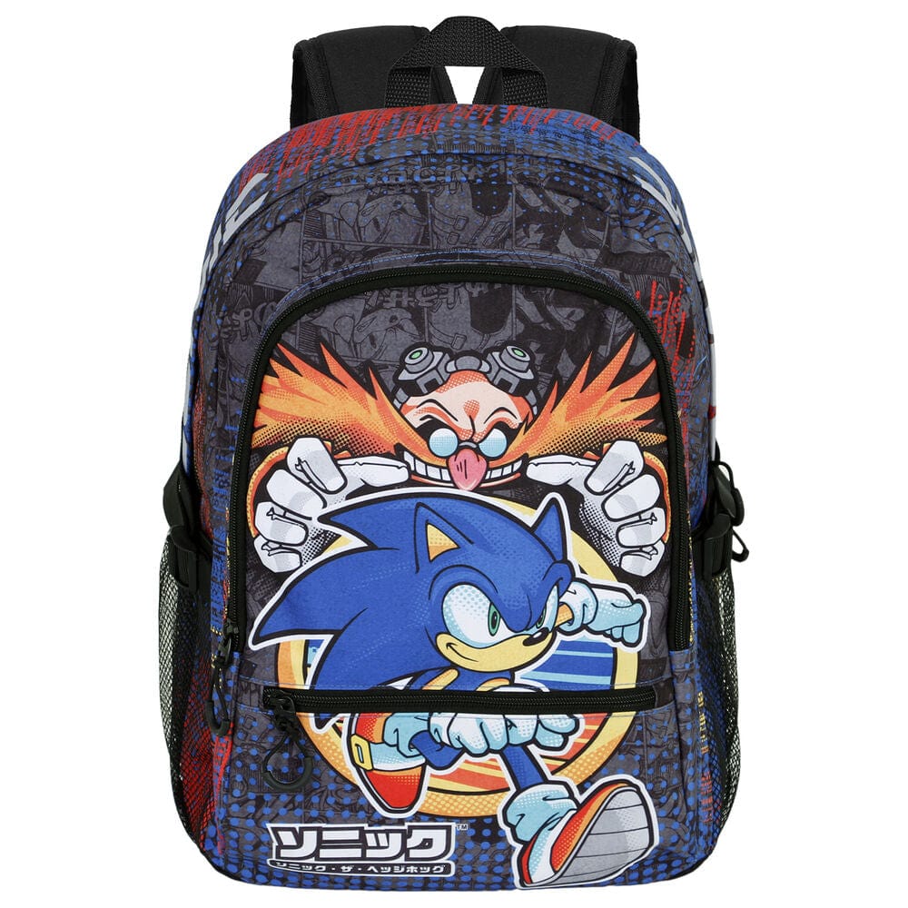 Zaini Zaino Sonic 44cm Scuola Elementare