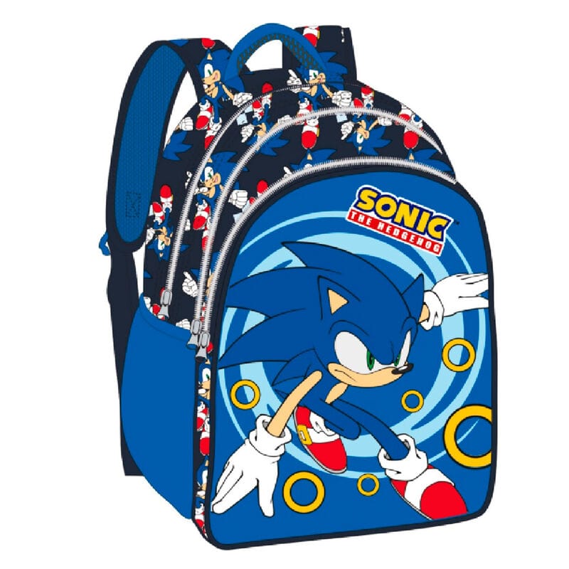 Zaini Zaino Sonic Scuola Elementare 42 cm