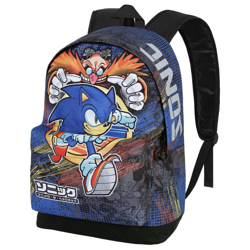 Zaino Sonic Scuola Elementare 41cm