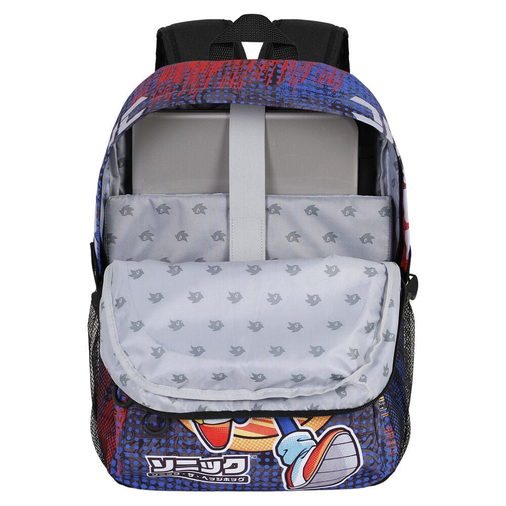 Zaino Bambino Sonic Zaino Peluche 3D Sonic The Hedgehog Per Bambini - Per Scuola, Viaggi E Gite, Colore Blu Zaino In Peluche Blu Regalo - Foto 2