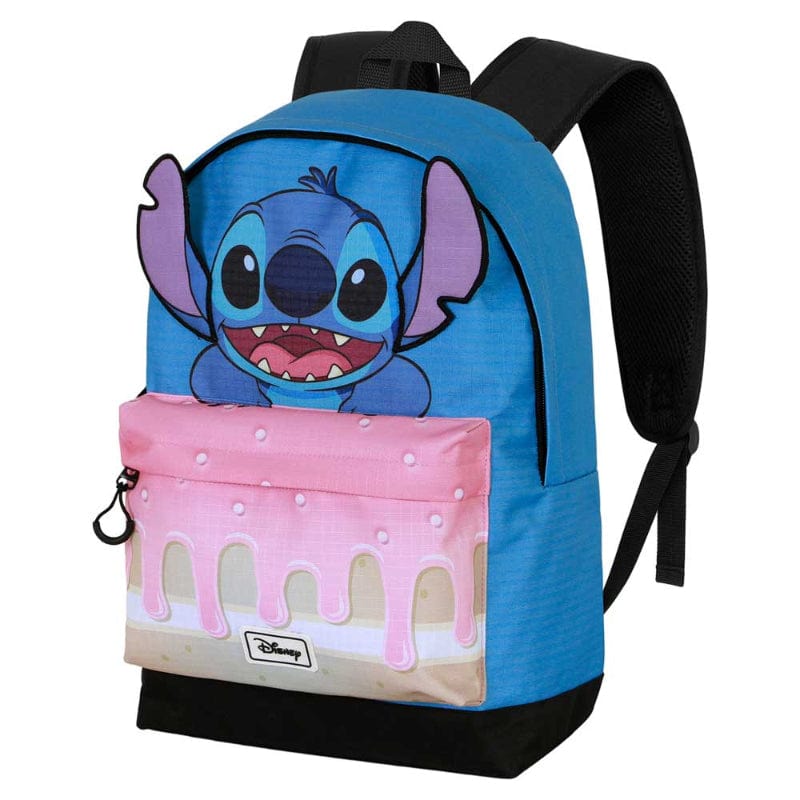 Zaino Safta Stitch Per Bambini – Adattabile A Trolley, 33x14x42 Cm, Resistente E Ufficiale