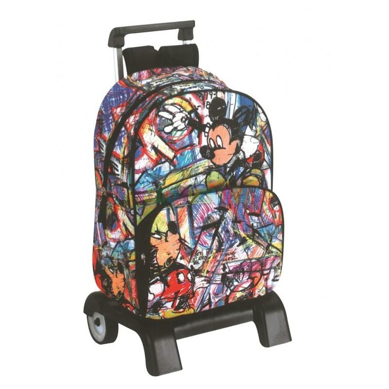 Zaino Trolley Mickey Mouse Graffiti da 42cm - The Toys Store