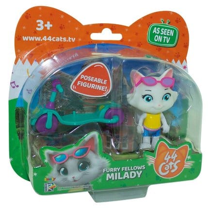 Bambole, playset e giocattoli 44 Gatti, Personaggi 8cm con Accessori