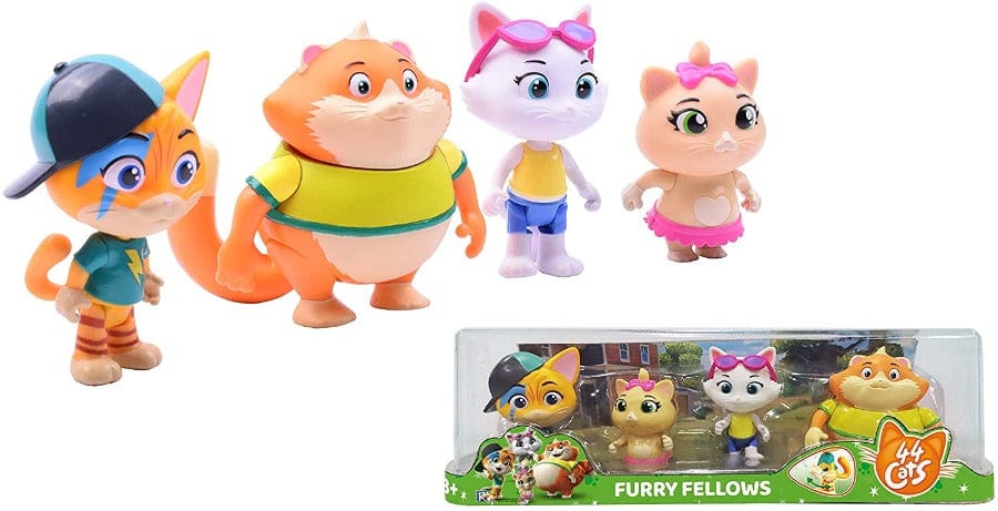 Bambole, playset e giocattoli 44 Gatti set 4 Personaggi