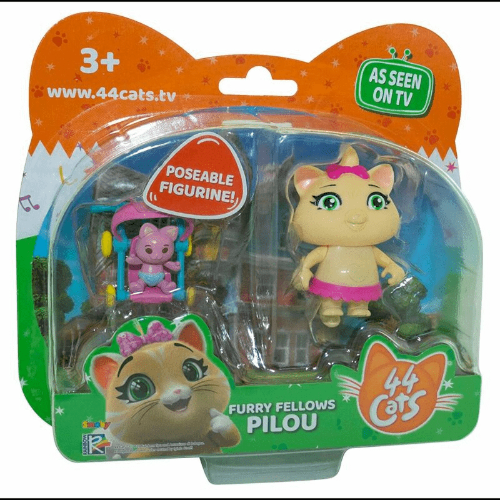 Bambole, playset e giocattoli 44 Gatti, Personaggi 8cm con Accessori