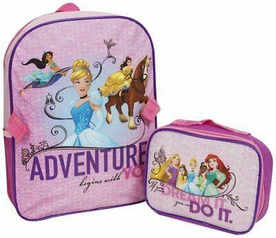 Zaino Scuola Principesse con Porta merenda Integrato - The Toys Store