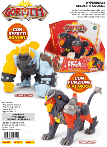 Gormiti Hyper Beasts - Serie 3 - The Toys Store