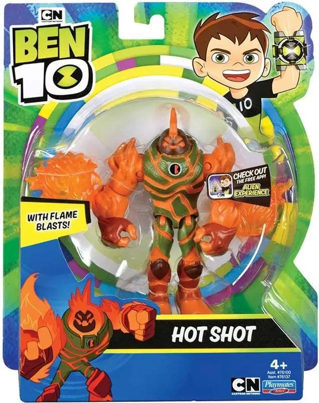 BEN 10 personaggio - HOT SHOT - The Toys Store