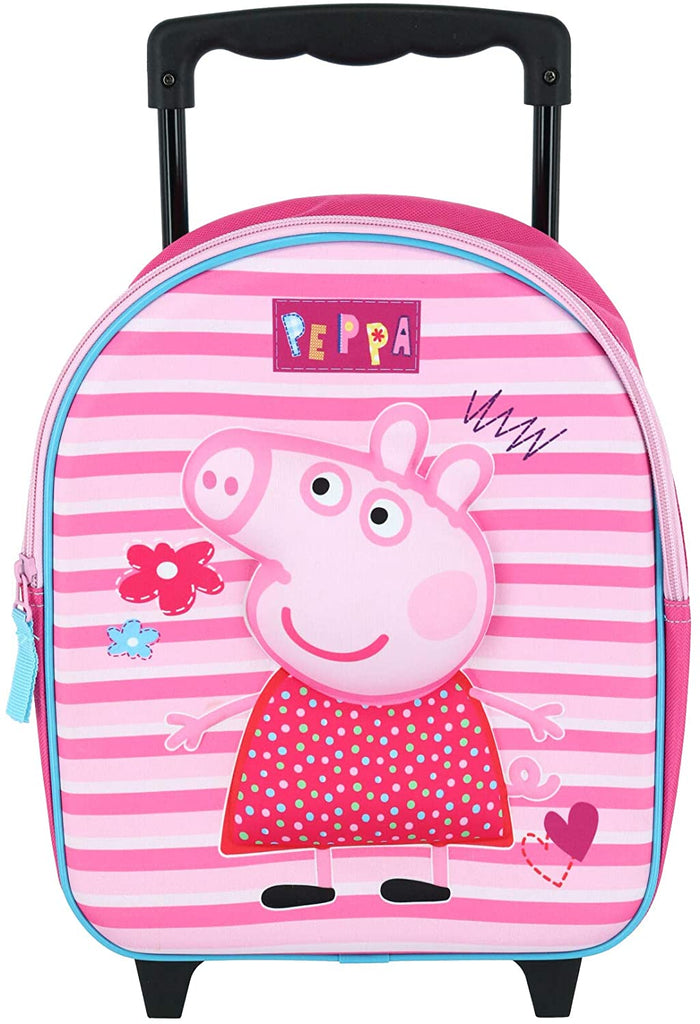Peppa Pig  Zaino Trolley Asilo con stampa 3D - The Toys Store