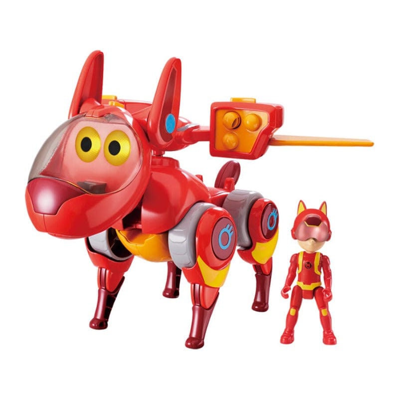 Action Figures Petronix Defenders, Cuccioli Trasformabili con Personaggi Deluxe