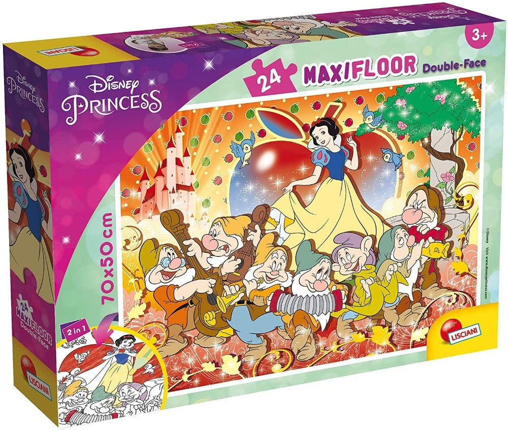 Puzzle Disney con Tessere Grandi | Lisciani Puzzle DF Maxi Colorabile - The Toys Store