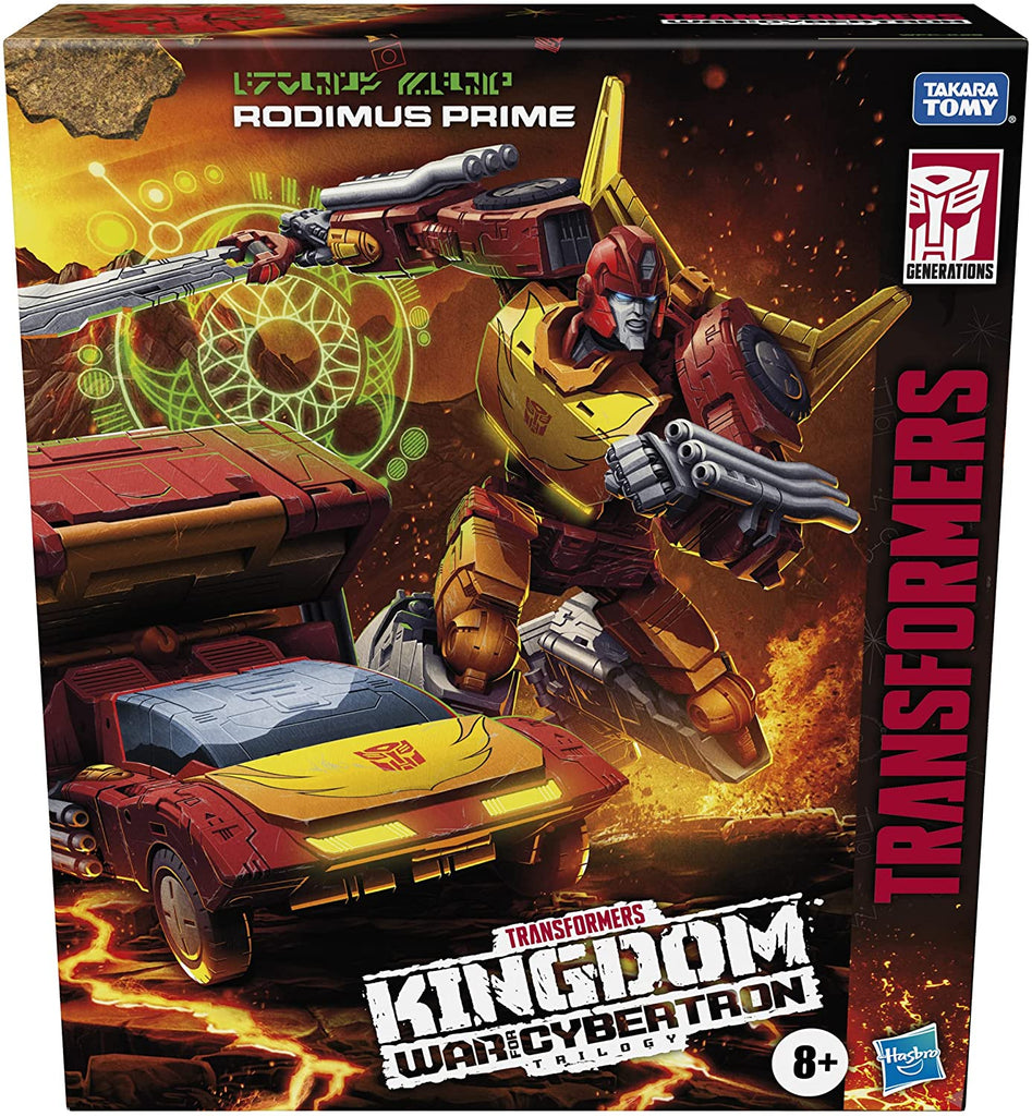 Action figure Transformers Generations War for Cybertron, Kingdom Commander WFC-K29 Rodimus Prime