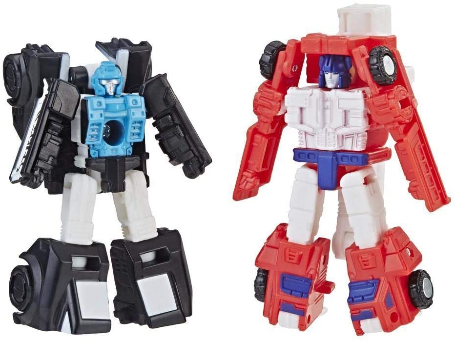 Action figure Transformers Generations coppia di Personaggi Red Head e Stakeout