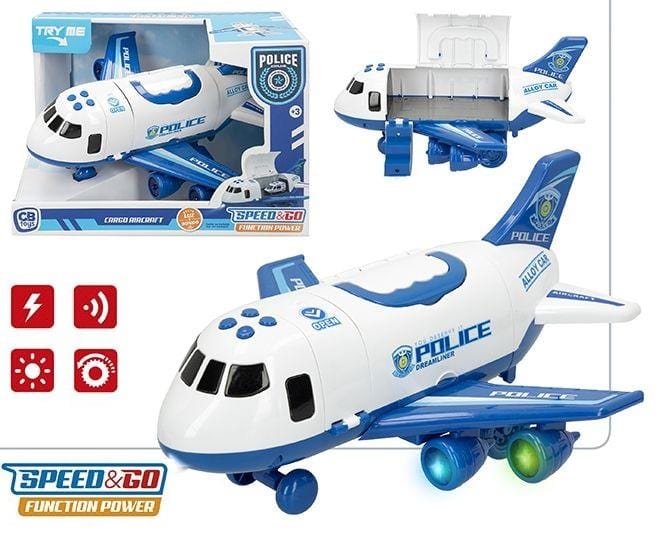 Aereo della Polizia Luci e Suoni - The Toys Store