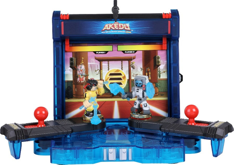 Bambole, playset e giocattoli Akedo Battle Arena con Effetti Sonori e 2 Personaggi