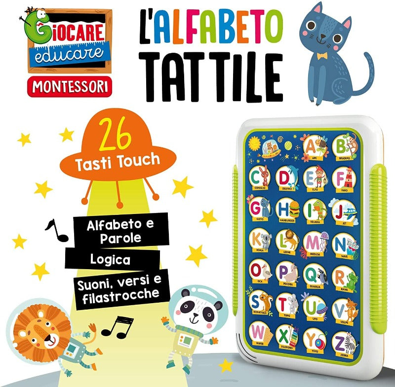 Alfabetiere Tattile Elettronico Parlante - The Toys Store