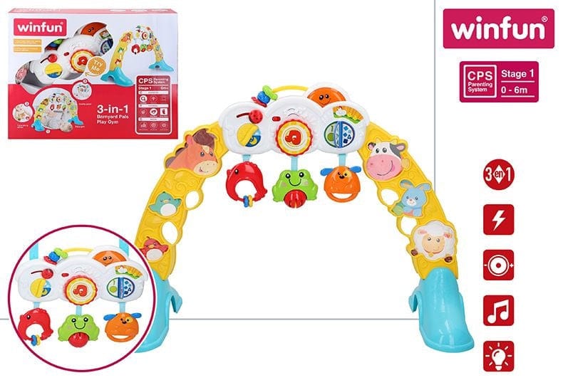 palestrina Palestrina Neonati 3 in 1 ad Arco Palestrina Fisher Price Cresci con Me 3 in 1, più di 10 attività