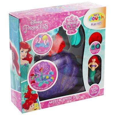 Disney Princess - Ariel Conchiglia a Sorpresa con Plastilina - The Toys Store
