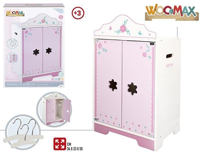 Case delle bambole Armadio delle Bambole in Legno