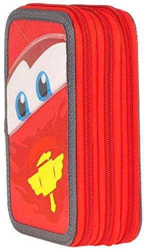 Astuccio 3 Cerniere - Cars Saetta Mcqueen con Accessori - The Toys Store