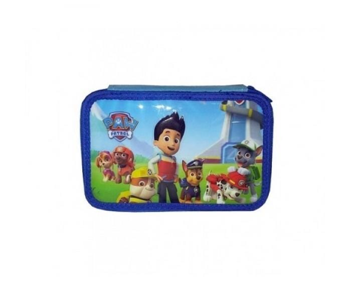 Astuccio 3 scomparti Paw Patrol - Portacolori completo di Accessori - The Toys Store