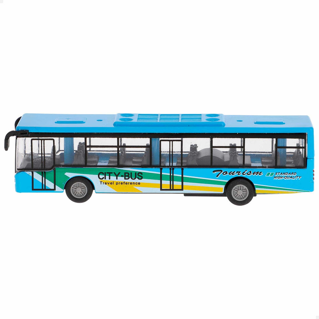 Modellino Autobus in metallo | Pullman a frizione - The Toys Store