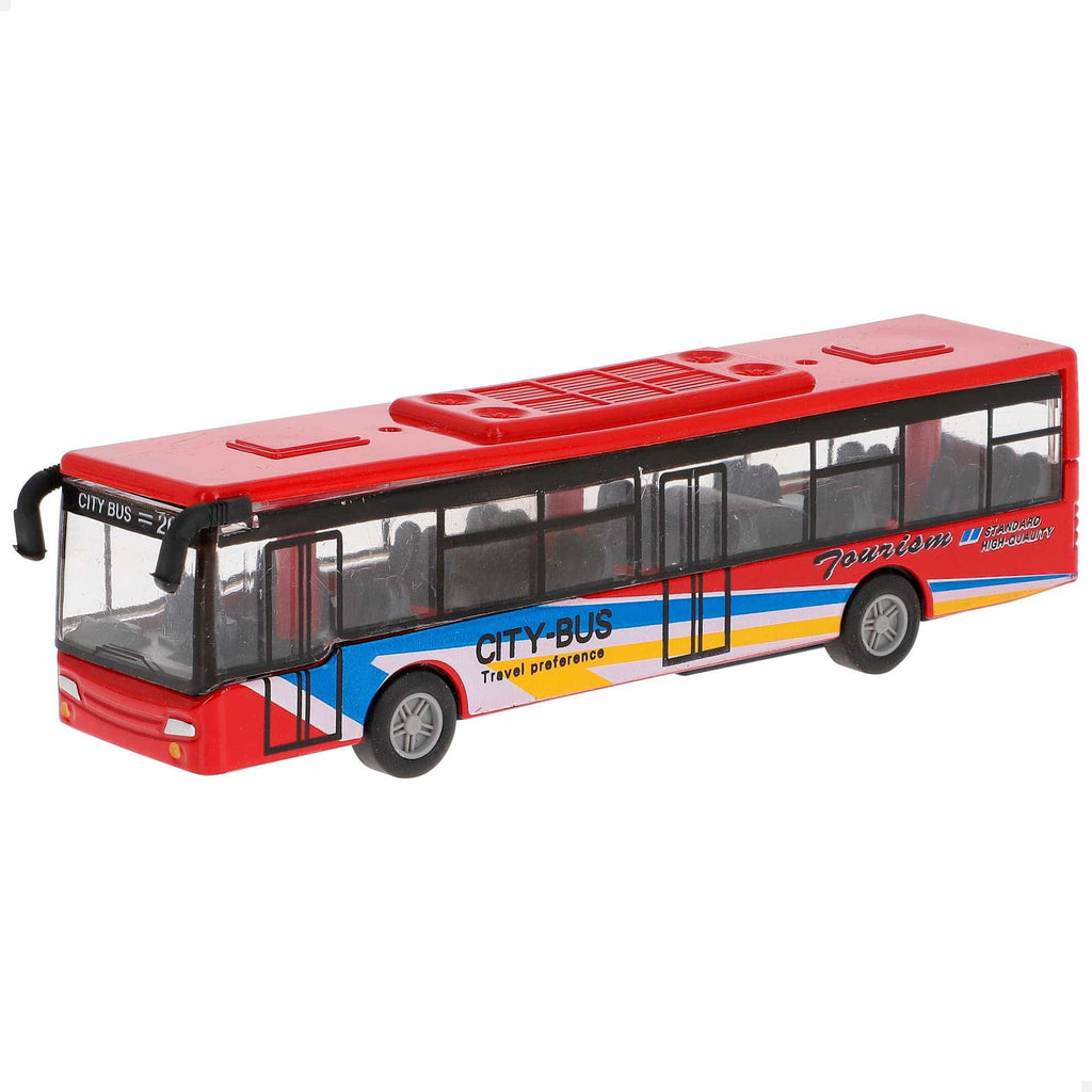 Modellino Autobus in metallo | Pullman a frizione - The Toys Store