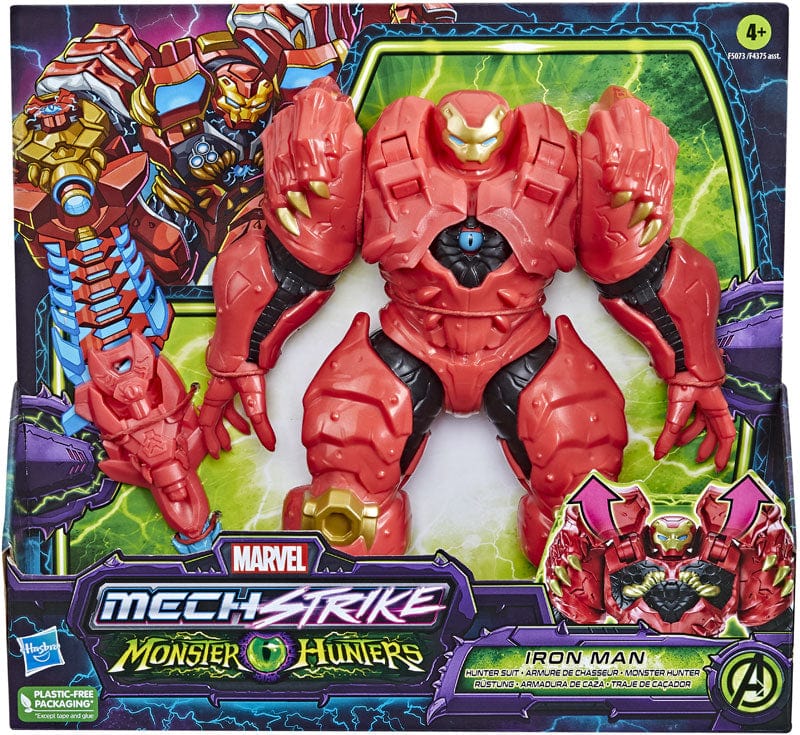 Action figure Avengers Mech Strike Monster Hunters Iron Man