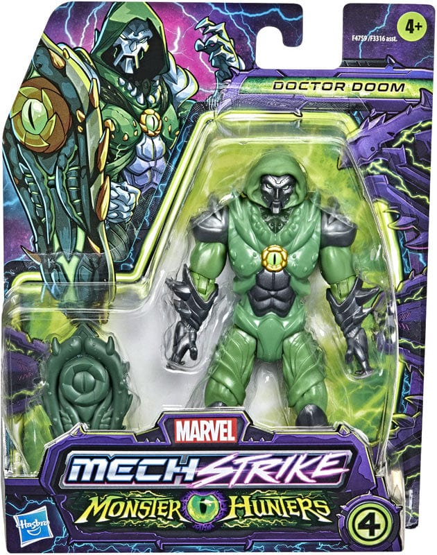 Action figure Avengers Mech Strike Monster Hunters, Personaggi Giocattolo