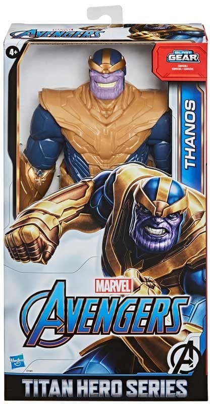 Personaggi serie Tv e Super eroi Avengers Thanos, personaggio Titan Hero Deluxe