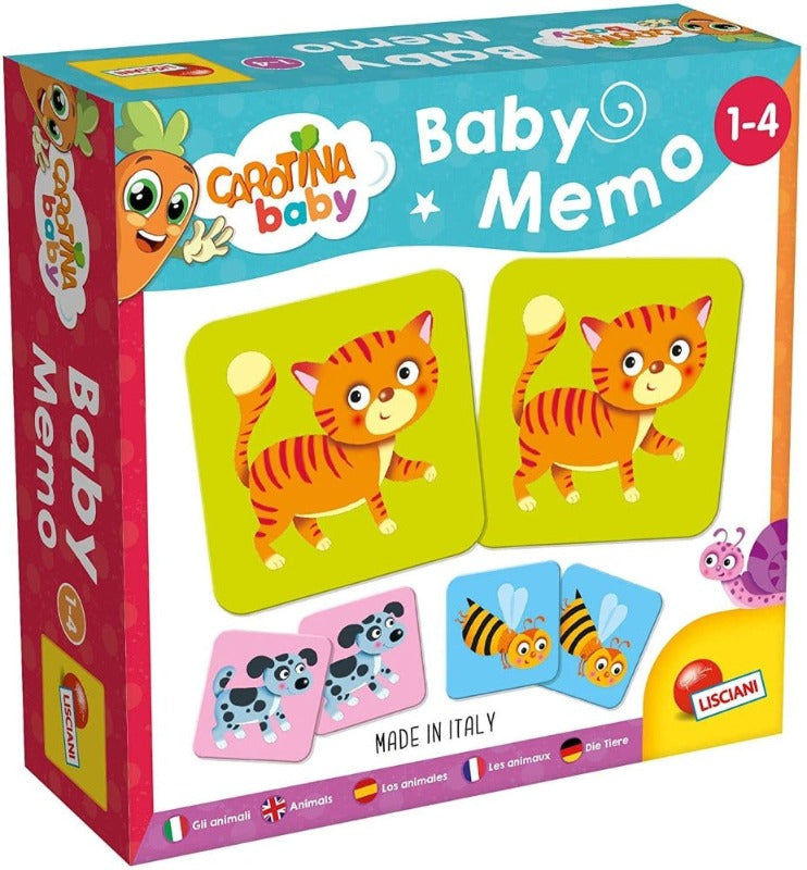 Carotina Baby Memo Animali e Cuccioli - The Toys Store