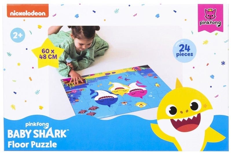 Puzzle Baby Shark Puzzle da Pavimento 60x48cm