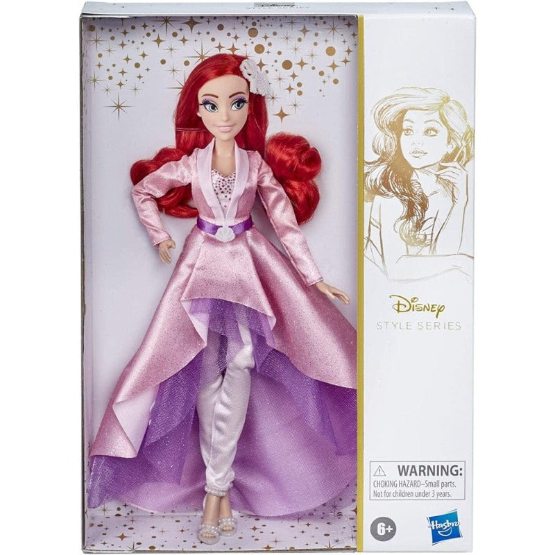 Bambole Disney Princess Ariel, Bambola Style con Abiti Moderni Disney Princess Ariel | Testa Acconciature la Sirenetta