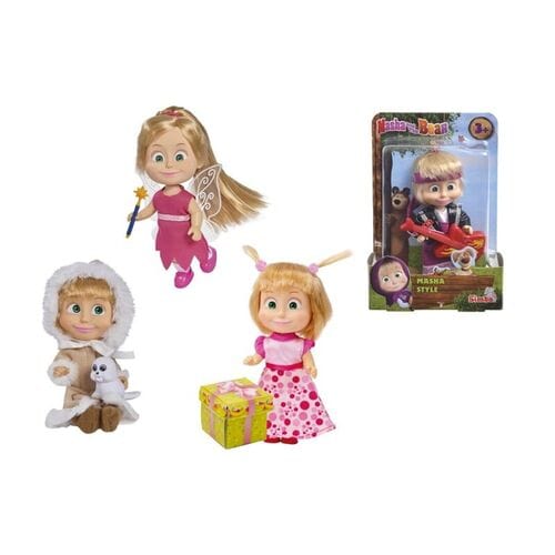 Bambole, playset e giocattoli Bambole Masha e Orso, Bambola 12cm in Assortimento