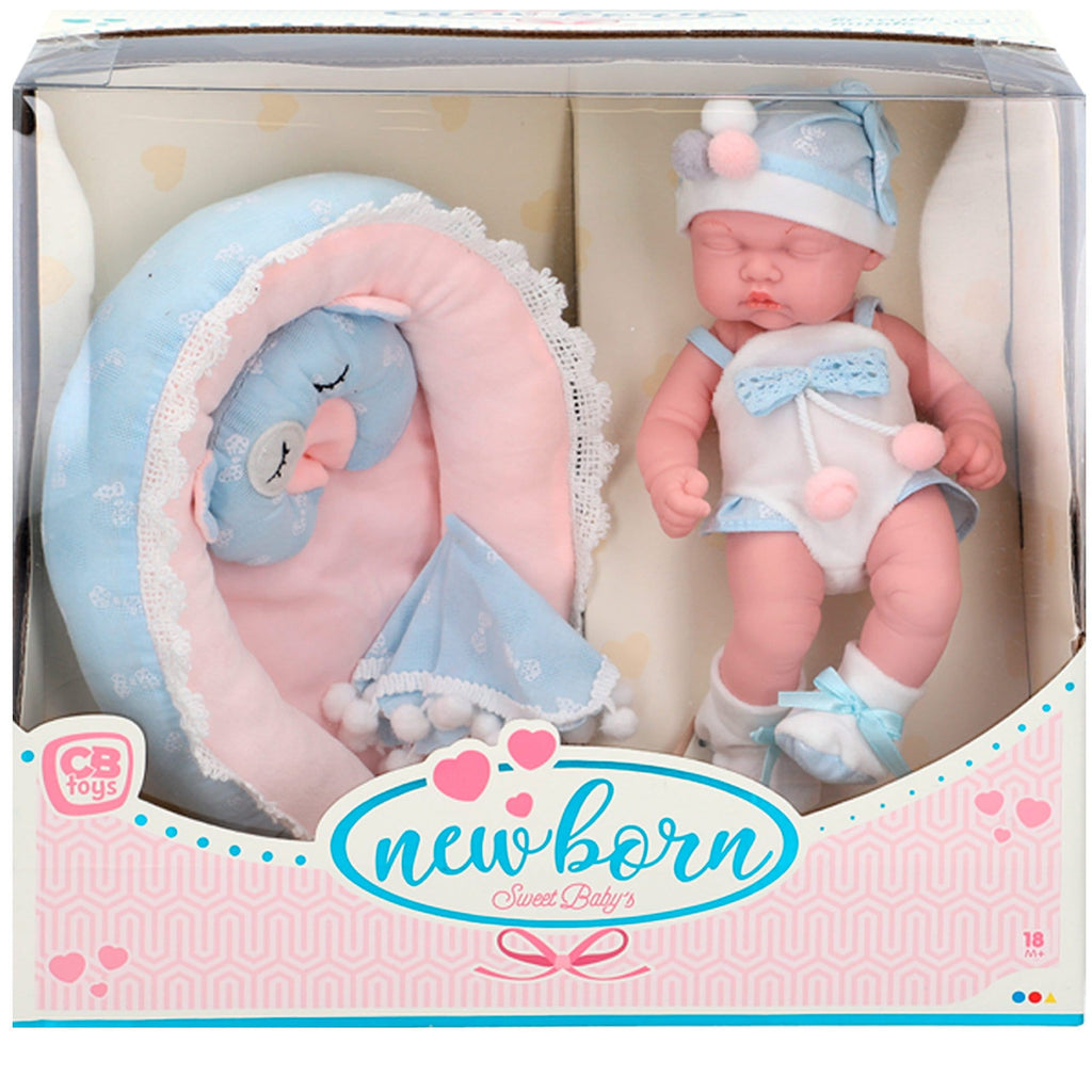 Bambolotto NewBorn con Culletta - The Toys Store