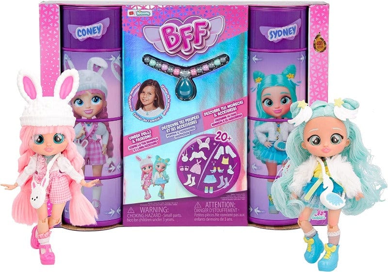 Cry Babies Best Friends Forever, Bambole Bff a Sorpresa IMC Toys