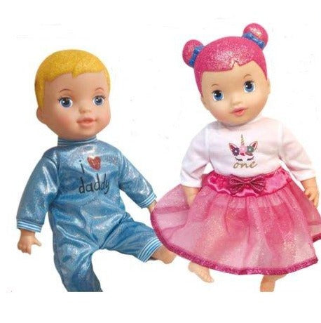 Bambolotto 40 cm Bambolina Love | Interattiva 50 Parole