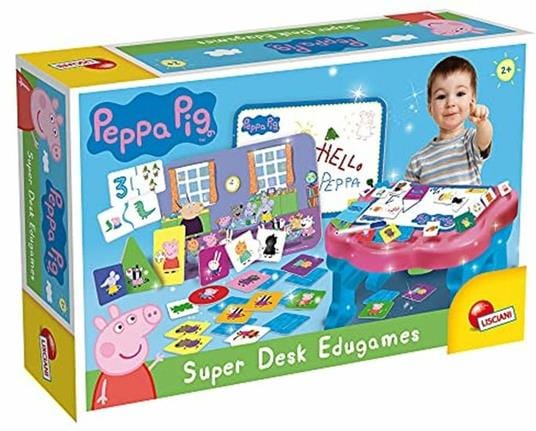 Giocattoli Prescolari Banchetto Educativo di Peppa Pig, Tavolino Attività Lisciani Giochi