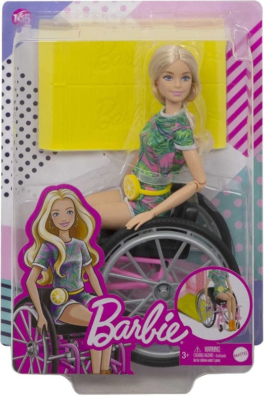 Barbie HPL77 Con Pattini Rosa E Cucciolo, Capelli Ricci Afro Neri, Outfit Alla Moda, Per Bambine E Bambini Dai 3 Anni In Su