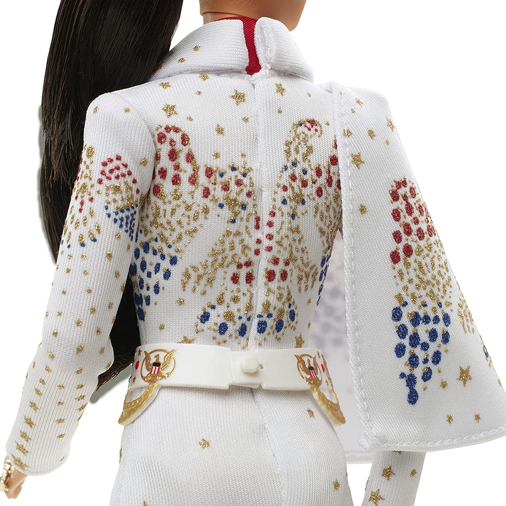 bambola Barbie Bambola Ispirata ad Elvis Presley con Vestiti e Dettagli Realistici
