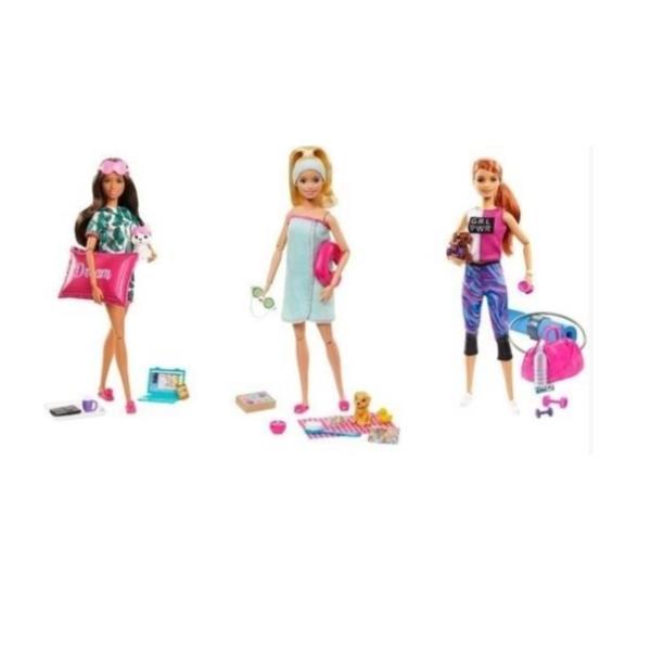 Barbie Snodata Wellness Spa | Bambola con Accessori - The Toys Store