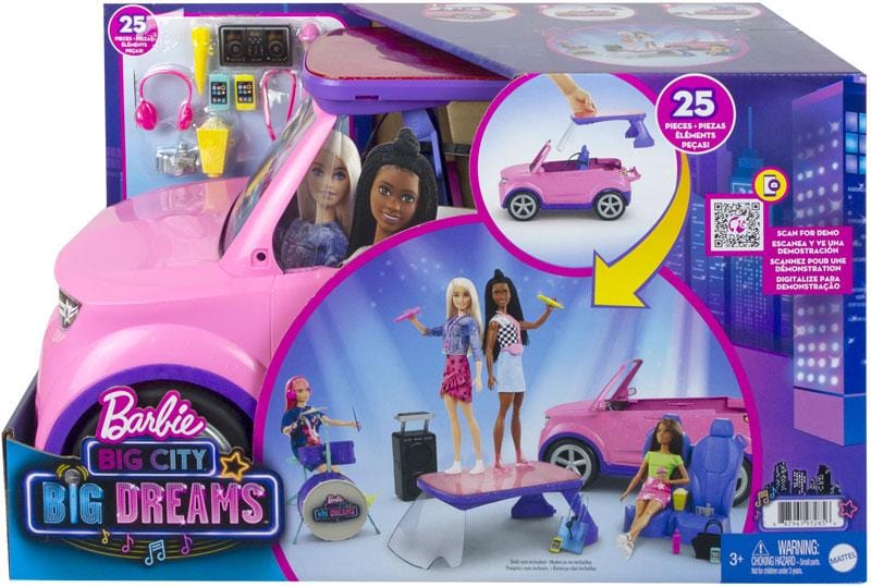Barbie Barbie Big City Big Dreams Auto Musicale