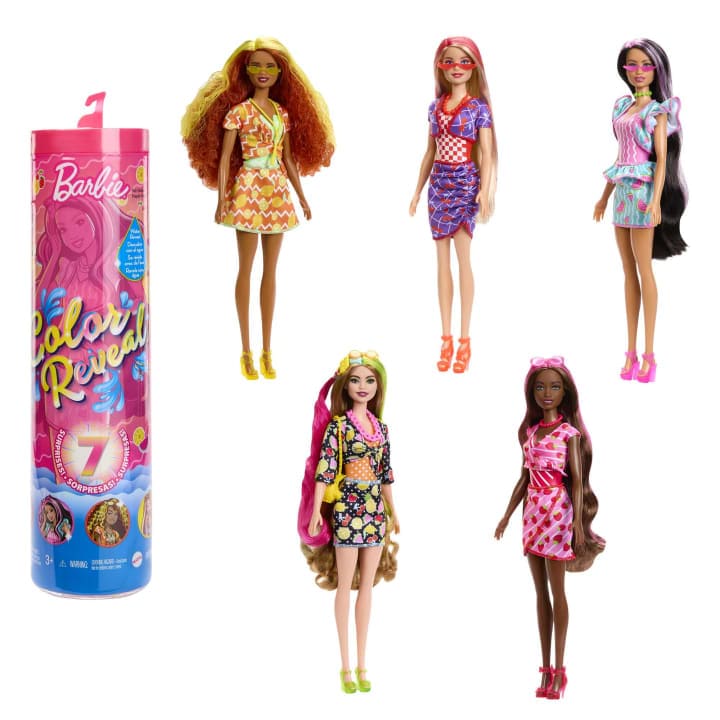 Barbie Barbie Color Reveal, Bambola al Profumo di Frutta