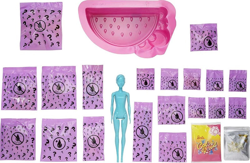Barbie Color Reveal, Bambola cambia Colore al Profumo di Frutta
